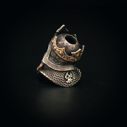 Viking Skeleton King Paracord Bead