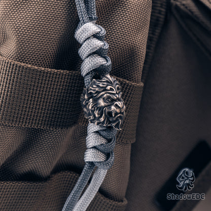 Monkey King Paracord Bead for Knife, lanyard Pendants，custom beads，550 Paracord， Bracelet beads, and EDC Gears, ShadowEDC DIY Outdoor Survival Tool Accessories 