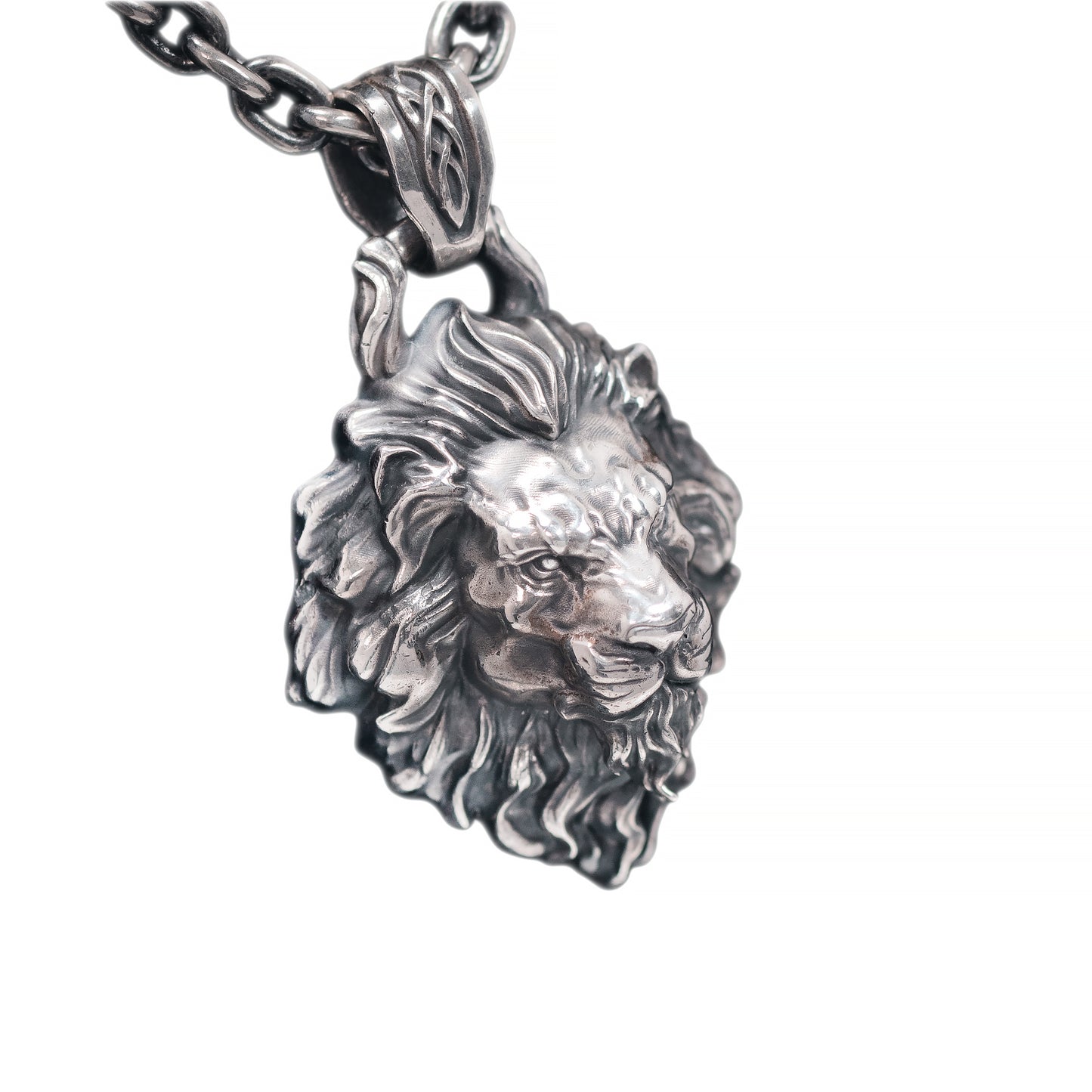 Lion Silver Pendant _ Big