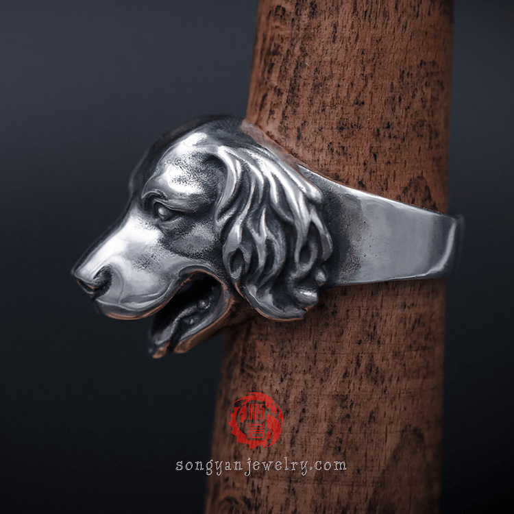 Golden Retriever Silver Ring