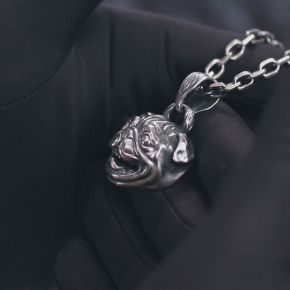 Pug Silver Pendant