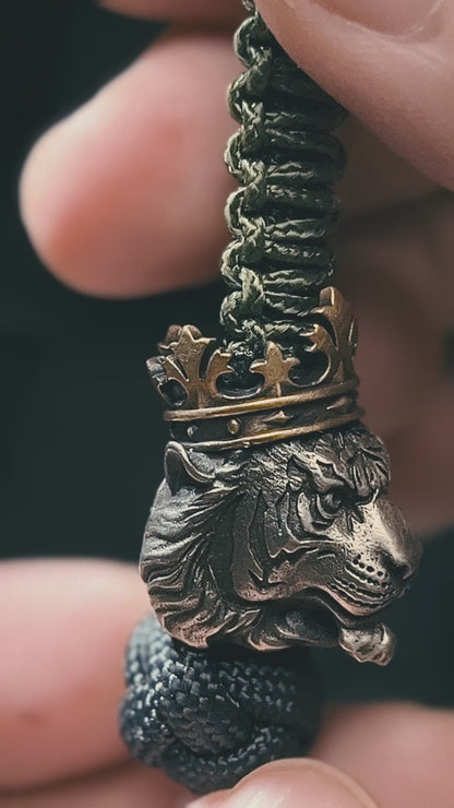 Tiger King Paracord Bead