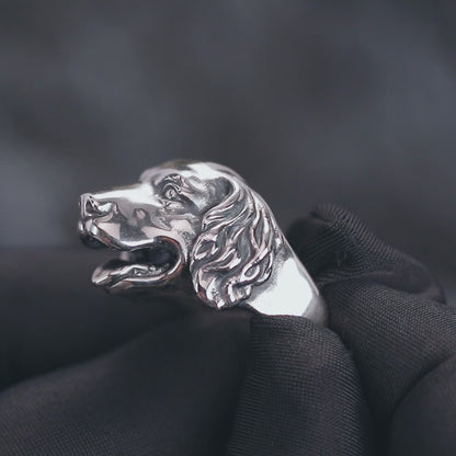 Golden Retriever Silver Ring