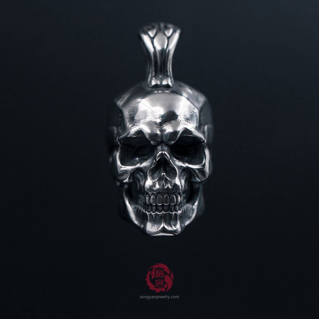 Silver Skull Pendant