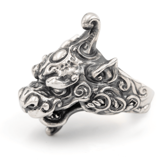 Pixiu Silver Ring