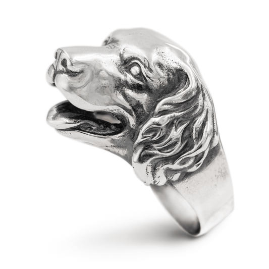 Golden Retriever Silver Ring