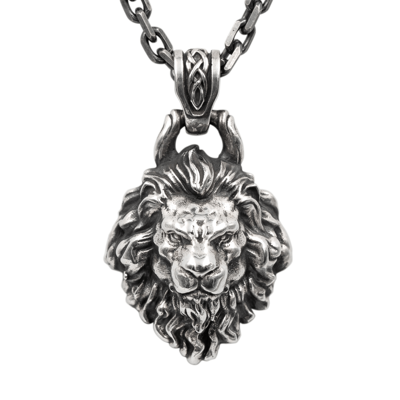 Lion Silver Pendant